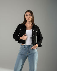 Denim Jacket - Black