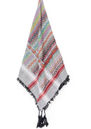 MULTICOLORED COTTON KEFFIYEH