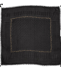 KEFFIYEH - BLACK IBN BATTUTA - SPECIAL EDITION