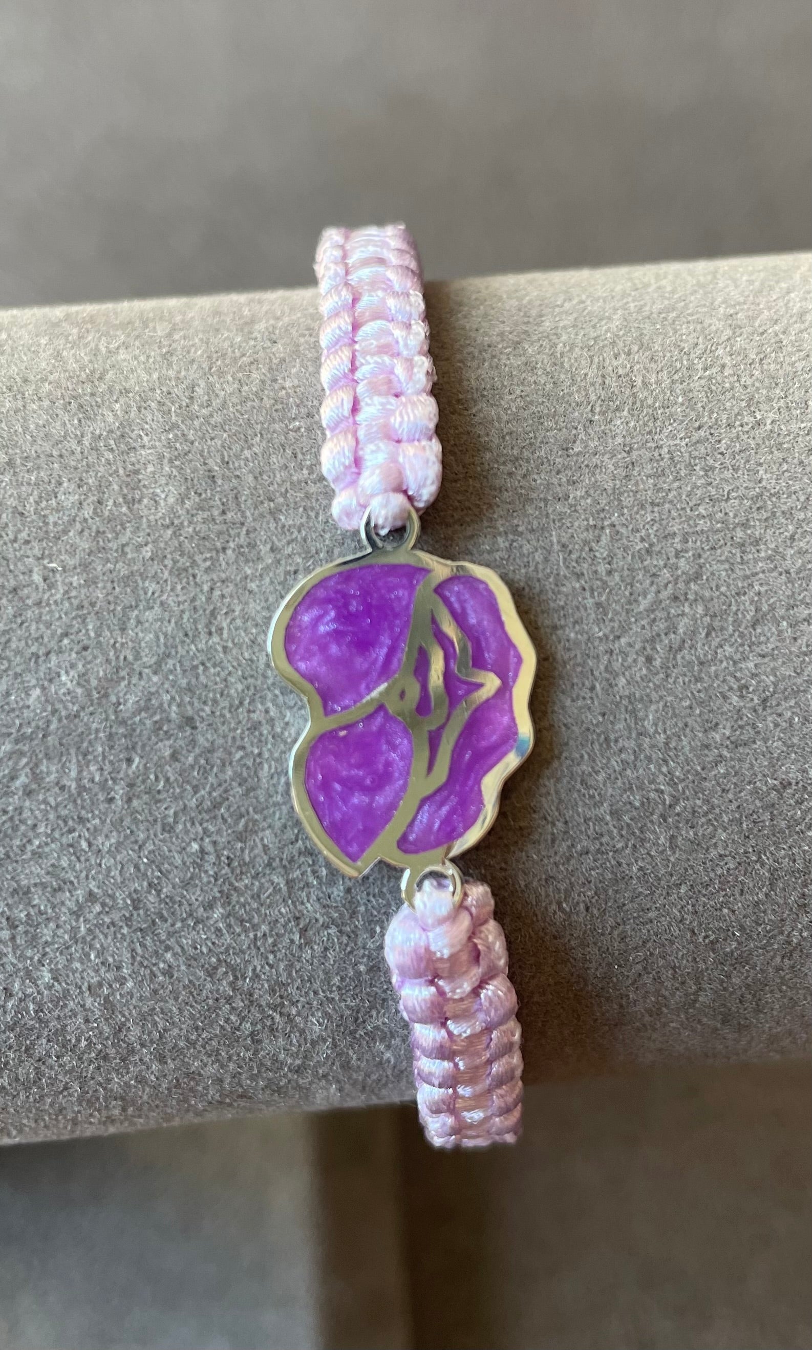 Poppy Flower Silver Bracelet