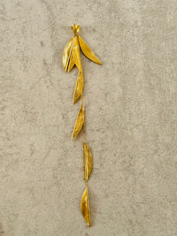 Olive Leaves Earring